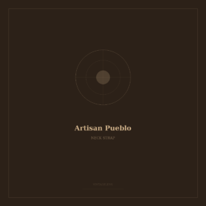 VintageLens Artisan Neck Strap Pueblo Edition - premium handmade leather camera strap in Cognac