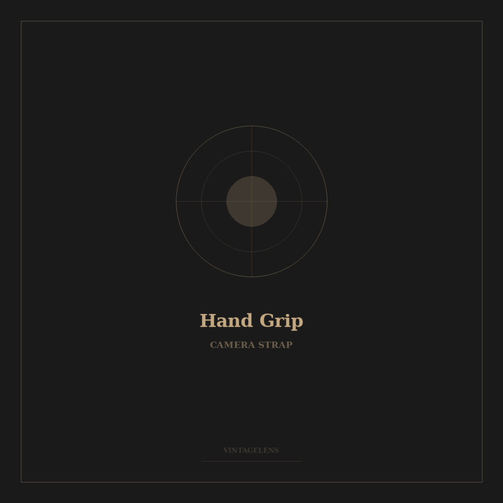 Leather Camera Hand Grip Strap