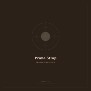 VintageLens Prime Leather Strap premium camera strap