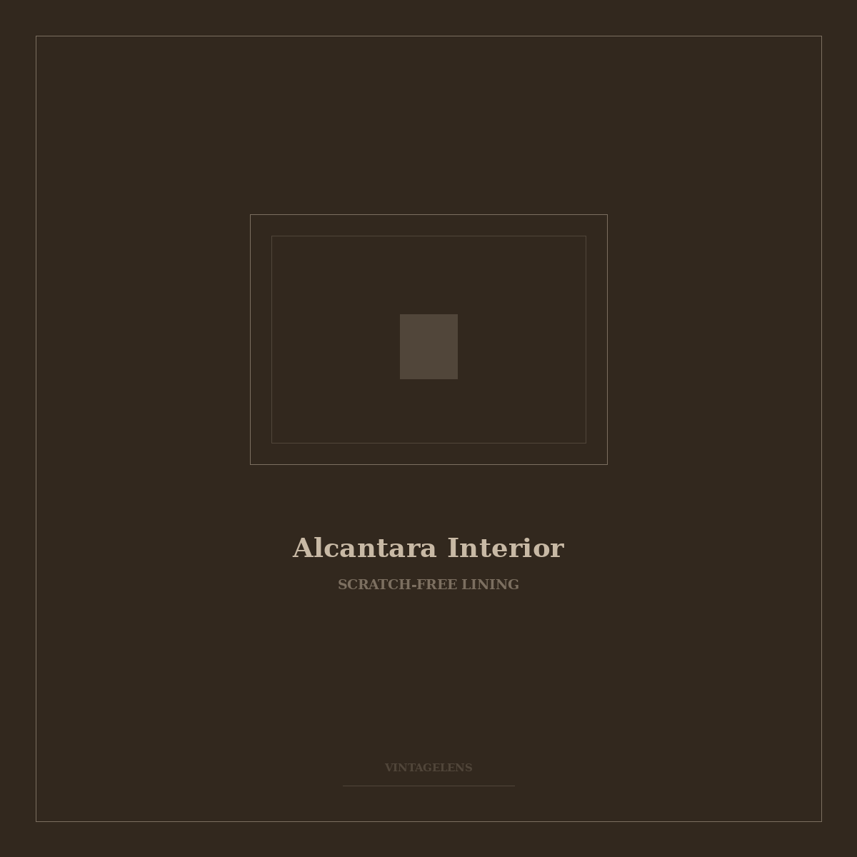 Alcantara microfiber interior lining protecting Leica Q3 camera body finish